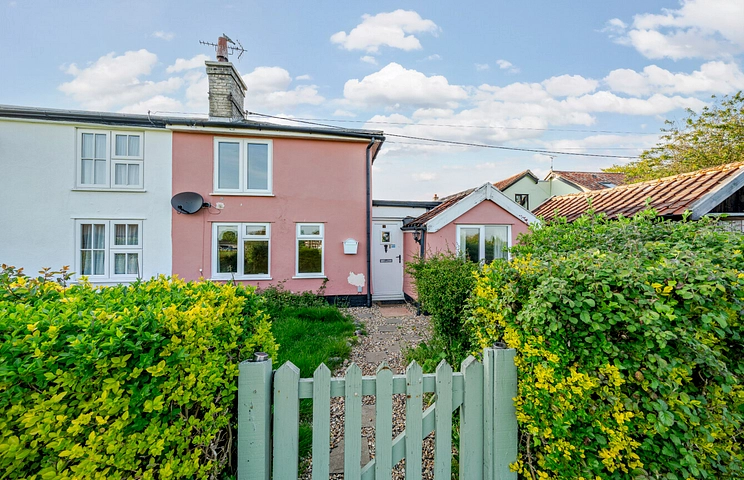 2 bedroom cottage for sale - The Green, Stowupland, Stowmarket, Suffolk, IP14