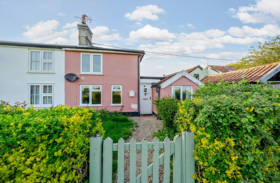 2 bedroom cottage for sale - The Green, Stowupland, Stowmarket, Suffolk, IP14 - Property View 1