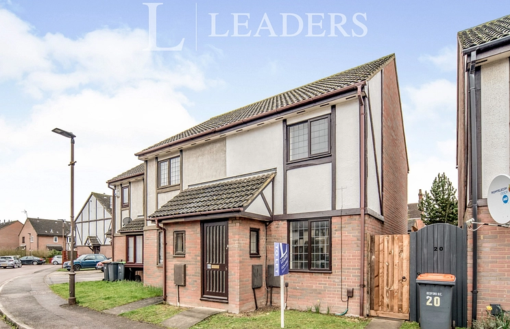 2 bedroom house to rent - Queensbury Close, Bedford, Bedfordshire, MK40