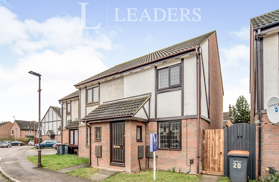 2 bedroom house to rent - Queensbury Close, Bedford, Bedfordshire, MK40 - Property View 1