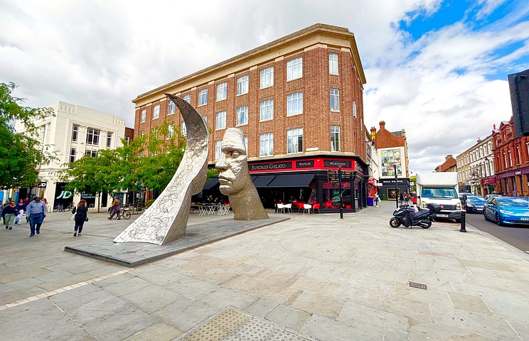 2 bedroom apartment to rent - Silver Street, Bedford, Bedfordshire, MK40