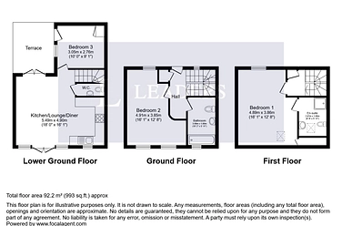 3 bedroom house to rent - Chestnut Close, Princes Road, BN2