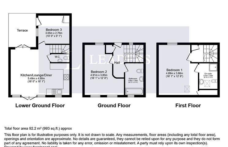 3 bedroom house to rent - Chestnut Close, Princes Road, BN2