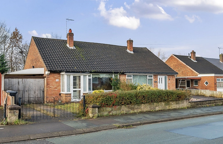 2 bedroom bungalow for sale - Coleridge Way, Crewe, Cheshire, CW1