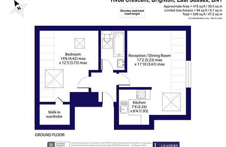 1 bedroom apartment to rent - Tivoli Crescen, Brighton, BN1 - Property View 2