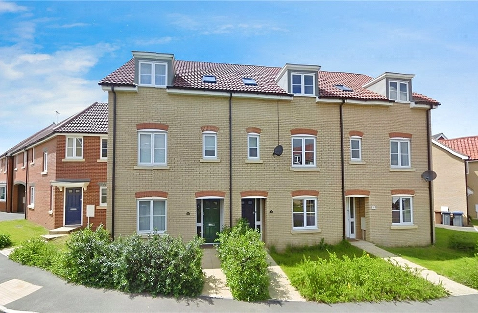 4 bedroom townhouse for sale - Magnolia Drive, Rendlesham, Woodbridge, IP12 - Property View 1