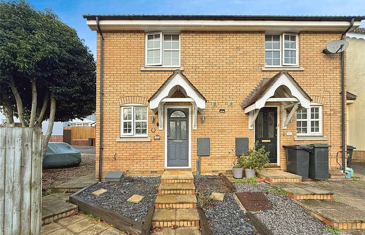 2 bedroom house for sale - Nightingale Close, Stowmarket, Suffolk, IP14