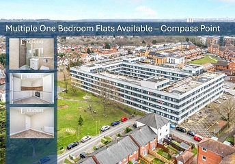 1 bed flat/apartment for rent in Compass Point, 450 Romsey Road, Southampton, SO16